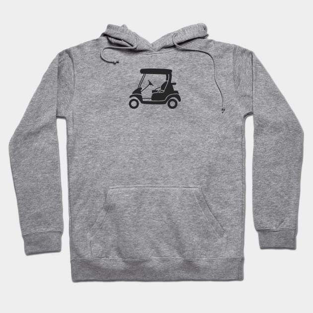 Golf Cart Hoodie by Charm Clothing